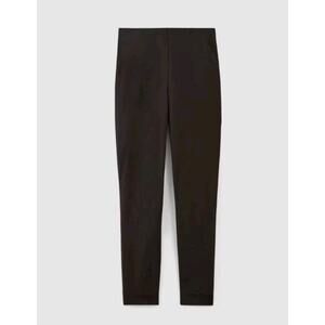 Everlane Side‑Zip Black Cropped High‑Waist Trouser Women’s 0 – EUC